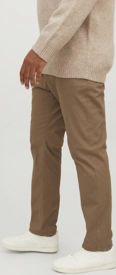 Jack & Jones Marco Dave Chinos Brown - Τζιν και παντελόνια - Aνδρικα τζιν παντελόνια μεγάλα μεγέθη
