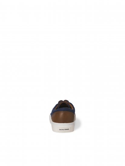 Jack & Jones Lington Canvas Sneakers Navy Blazer - Ανδρικά Παπούτσια 40-52 - Ανδρικά Παπούτσια & Sneakers 40-52