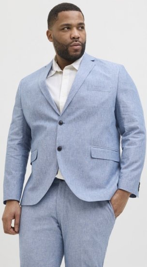 Jack & Jones Riviera Blazer Nautical Blue - Κουστούμια - κοστουμια ανδρικά μεγάλα μεγέθη