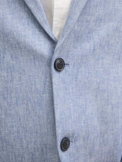 Jack & Jones Riviera Blazer Nautical Blue - Κουστούμια - κοστουμια ανδρικά μεγάλα μεγέθη