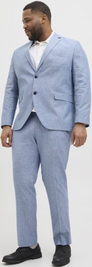 Jack & Jones Riviera Blazer Nautical Blue - Κουστούμια - κοστουμια ανδρικά μεγάλα μεγέθη