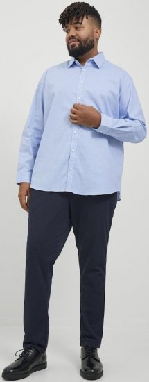 Jack & Jones Marco Cooper Chino Pants Navy Blazer - Τζιν και παντελόνια - Aνδρικα τζιν παντελόνια μεγάλα μεγέθη