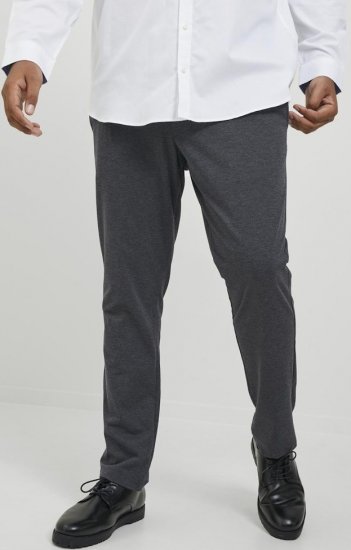 Jack & Jones Marco Cooper Chino Pants Dark Grey Melange - Τζιν και παντελόνια - Aνδρικα τζιν παντελόνια μεγάλα μεγέθη