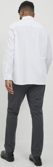 Jack & Jones Marco Cooper Chino Pants Dark Grey Melange - Τζιν και παντελόνια - Aνδρικα τζιν παντελόνια μεγάλα μεγέθη