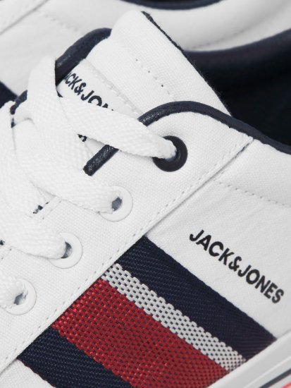Jack & Jones Gorgon Sneakers Bright White - Ανδρικά Παπούτσια 40-52 - 