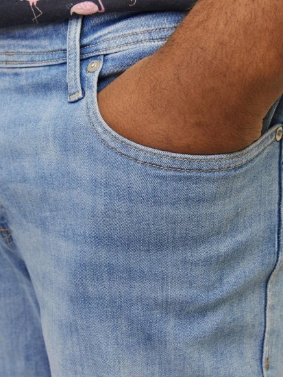 Jack & Jones Rick Original Shorts Blue Denim - Σορτς - Aνδρικεσ βερμουδεσ μεγαλα μεγάλα μεγέθη
