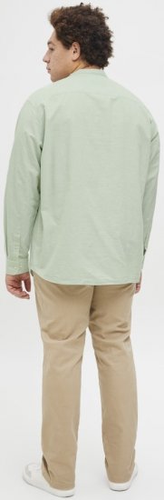 Jack & Jones Breeze Poplin Long Sleeve Shirt Iceberg Green - Πουκάμισα - Aνδρικά πουκαμισα μεγαλα μεγάλα μεγέθη