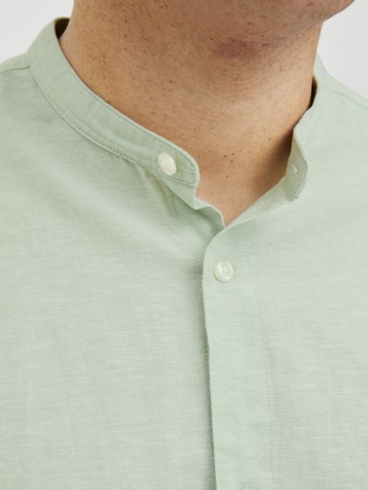 Jack & Jones Breeze Poplin Long Sleeve Shirt Iceberg Green - Πουκάμισα - Aνδρικά πουκαμισα μεγαλα μεγάλα μεγέθη