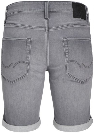 Jack & Jones Rick Icon I.K. GE 063 Shorts Grey Denim - Σορτς - Aνδρικεσ βερμουδεσ μεγαλα μεγάλα μεγέθη
