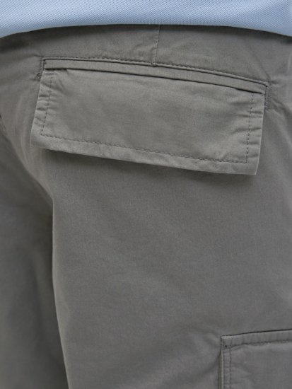 Jack & Jones Cole Mateo Cargo Shorts Castlerock - Σορτς - Aνδρικεσ βερμουδεσ μεγαλα μεγάλα μεγέθη