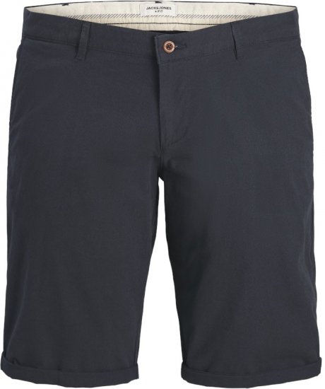 Jack & Jones Marco Erik Chino Shorts Navy Blazer - Σορτς - Aνδρικεσ βερμουδεσ μεγαλα μεγάλα μεγέθη