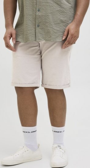 Jack & Jones Marco Erik Chino Shorts Grey - Σορτς - Aνδρικεσ βερμουδεσ μεγαλα μεγάλα μεγέθη