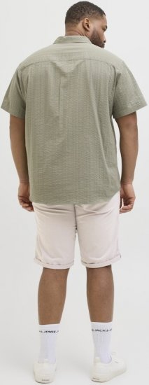 Jack & Jones Marco Erik Chino Shorts Grey - Σορτς - Aνδρικεσ βερμουδεσ μεγαλα μεγάλα μεγέθη