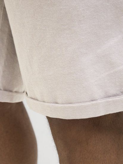 Jack & Jones Marco Erik Chino Shorts Grey - Σορτς - Aνδρικεσ βερμουδεσ μεγαλα μεγάλα μεγέθη