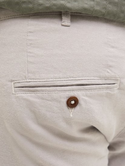 Jack & Jones Marco Erik Chino Shorts Grey - Σορτς - Aνδρικεσ βερμουδεσ μεγαλα μεγάλα μεγέθη