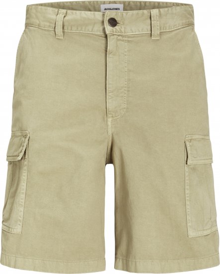 Jack & Jones Karl Avery Cargo Shorts Beige - Σορτς - Aνδρικεσ βερμουδεσ μεγαλα μεγάλα μεγέθη