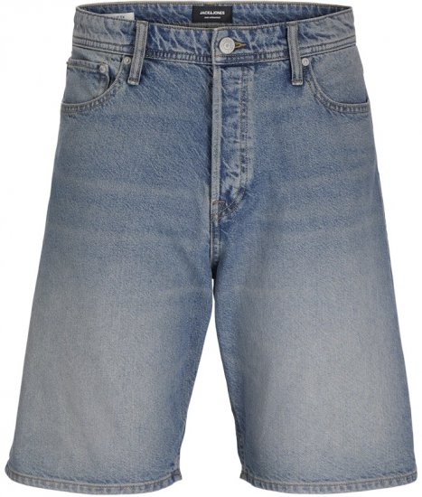 Jack & Jones Alex Original SQ171 Shorts Blue Denim - Σορτς - Aνδρικεσ βερμουδεσ μεγαλα μεγάλα μεγέθη