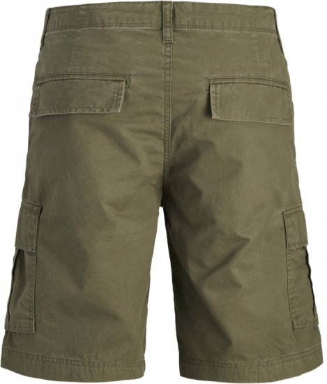 Jack & Jones Cole Mateo Cargo Shorts Olive Night - Σορτς - Aνδρικεσ βερμουδεσ μεγαλα μεγάλα μεγέθη