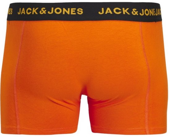 Jack & Jones Ben Solid Trunks 5-Pack Black - Εσώρουχα/Μαγιό - Aνδρικά Εσώρουχα μεγάλα μεγέθη