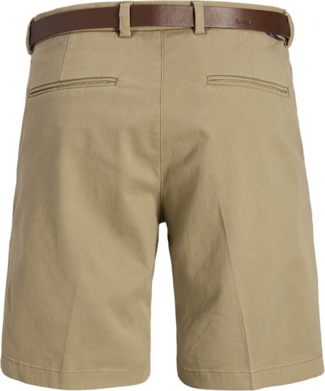 Jack & Jones Marco Franco Chino Shorts Brown - Σορτς - Aνδρικεσ βερμουδεσ μεγαλα μεγάλα μεγέθη