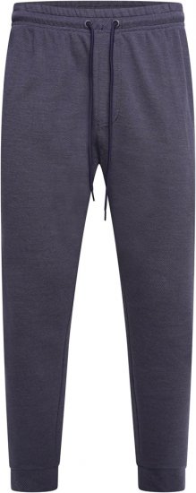 Kam Jeans 240 Textured Interlock Jog Pants Indigo - Αθλητικές φόρμες/σορτσάκια - Αθλητικές Φόρμες ανδρικεσ μεγάλα μεγέθη