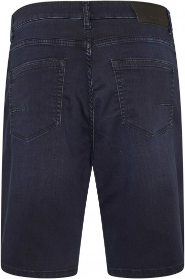 Kam Jeans NUNEZ2 Knitted Denim Stretch Shorts Dark Navy - Σορτς - Aνδρικεσ βερμουδεσ μεγαλα μεγάλα μεγέθη