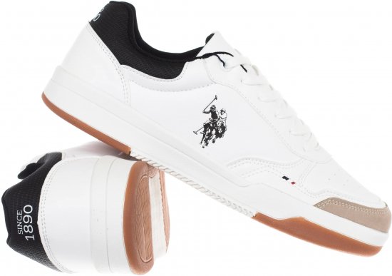 U.S. POLO ASSN. Steve - Men's Sneakers White - Ανδρικά Παπούτσια 40-52 - 