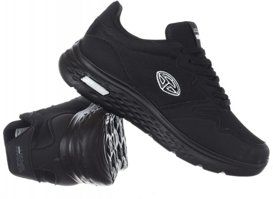 Solo Soprani Sport Delta Sneakers Black - Ανδρικά Παπούτσια 40-52 - 