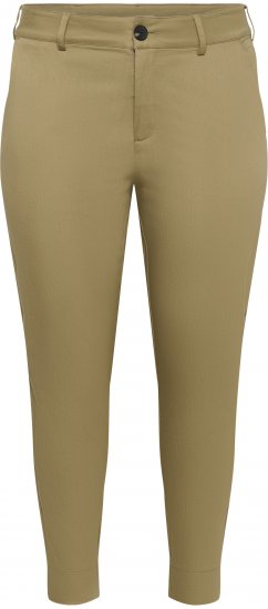 Kaffe Curve Leana Chino Παντελόνι 7/8 Απολιθωμένη Δρυς - Τζιν & Παντελόνια για Γυναίκες σε Μεγάλες Μεγέθη – Plus Size - 