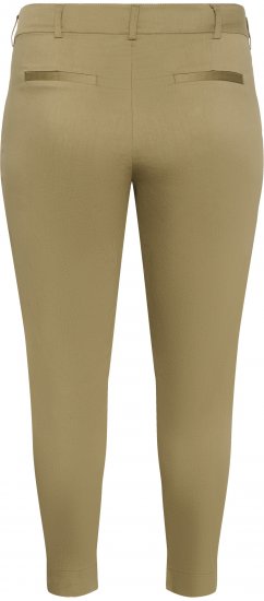 Kaffe Curve Leana Chino Παντελόνι 7/8 Απολιθωμένη Δρυς - Τζιν & Παντελόνια για Γυναίκες σε Μεγάλες Μεγέθη – Plus Size - 