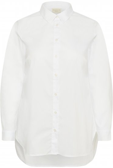 Kaffe Curve Laina Shirt Optical White - Πουκάμισα - 