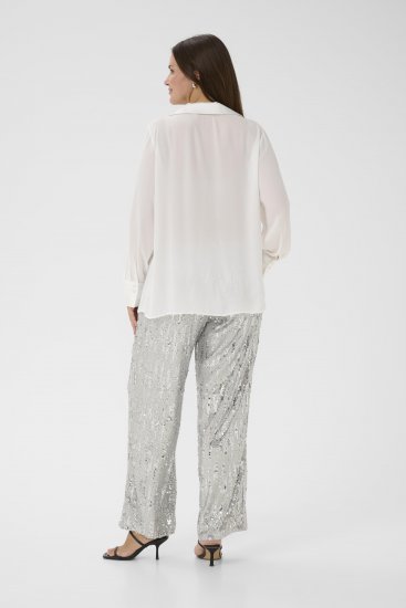 Kaffe Curve Gina Shirt White - Πουκάμισα - 