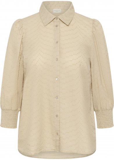 Kaffe Curve Penelopia Shirt Feather Grey - Πουκάμισα - 