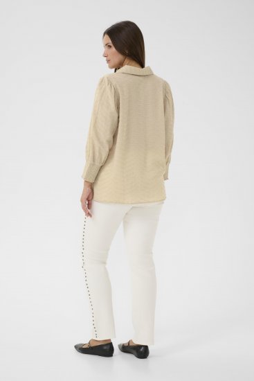 Kaffe Curve Penelopia Shirt Feather Grey - Πουκάμισα - 