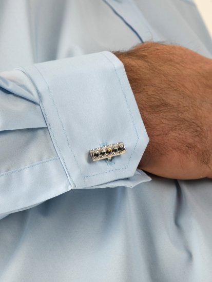 D555 Oliver Ελαστικό Πουκάμισο Με Μακριά Μανίκια Ανθεκτικό Στους Λεκέδες Χωρίς Σιδέρωμα Γαλάζιο - Πουκάμισα - Aνδρικά πουκαμισα μεγαλα μεγάλα μεγέθη