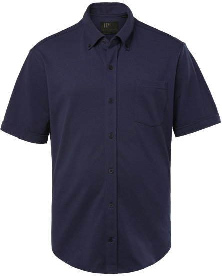 JP1880 Shirt Pique Short Sleeve Flexnamic Night Blue TALL - ΑΝΔΡΙΚΑ ΡΟΥΧΑ MT-6XLT - Μεγέθη TALL