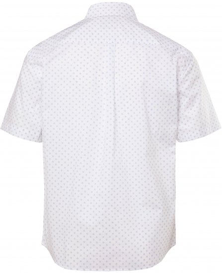 JP1880 Business Modern Fit Short Sleeve Shirt TALL Off-White - TALL Πουκάμισα - 