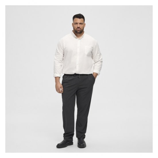 North Latitude Oxford Shirt White - Πουκάμισα - Aνδρικά πουκαμισα μεγαλα μεγάλα μεγέθη