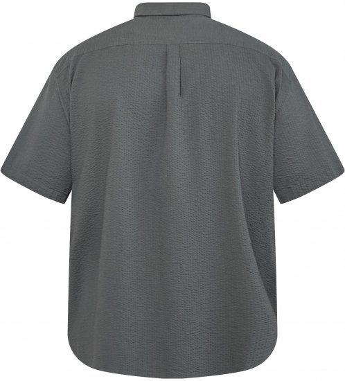 North Latitude 61306 Κοντομάνικο Overshirt Σκούρο Πράσινο - Πουκάμισα - Aνδρικά πουκαμισα μεγαλα μεγάλα μεγέθη