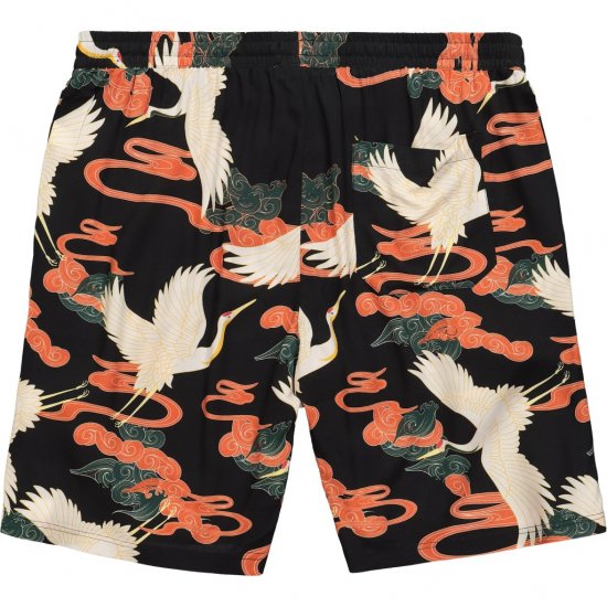 JP1880 Bermuda Shorts Floral All-over Print Black - Σορτς - Aνδρικεσ βερμουδεσ μεγαλα μεγάλα μεγέθη