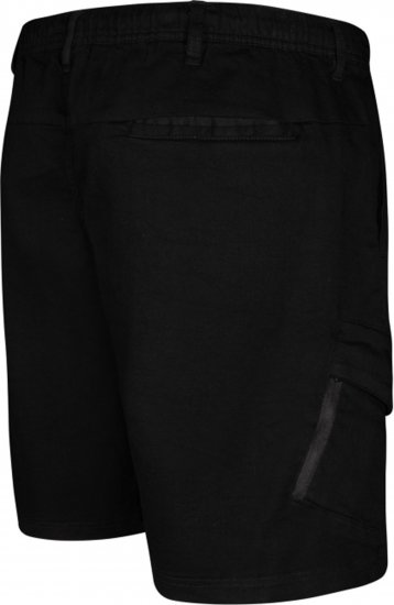 Espionage LW166 Cargo Shorts Black - Σορτς - Aνδρικεσ βερμουδεσ μεγαλα μεγάλα μεγέθη