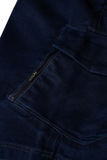 Espionage LW166 Cargo Shorts Indigo - Σορτς - Aνδρικεσ βερμουδεσ μεγαλα μεγάλα μεγέθη