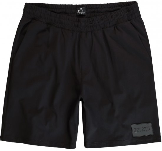 JAY-PI Bermuda FLEXNAMIC® Shorts Black - Σορτς - Aνδρικεσ βερμουδεσ μεγαλα μεγάλα μεγέθη