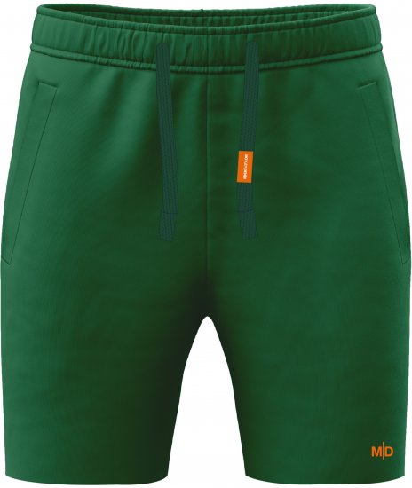 Motley Denim Paris Sweatshorts Racing Green - Αθλητικές φόρμες/σορτσάκια - Αθλητικές Φόρμες ανδρικεσ μεγάλα μεγέθη