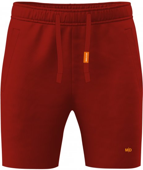 Motley Denim Paris Sweatshorts Red - Αθλητικές φόρμες/σορτσάκια - Αθλητικές Φόρμες ανδρικεσ μεγάλα μεγέθη