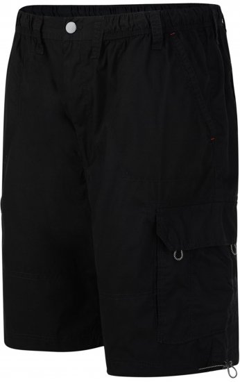 Espionage ST042 Cargo Shorts Black - Σορτς - Aνδρικεσ βερμουδεσ μεγαλα μεγάλα μεγέθη