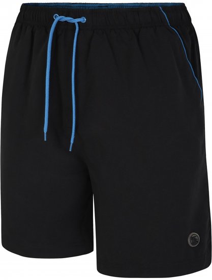 Espionage SW040 Plain Swimshorts Black - Μαγιό - Μαγιό ανδρικά μεγάλα μεγέθη
