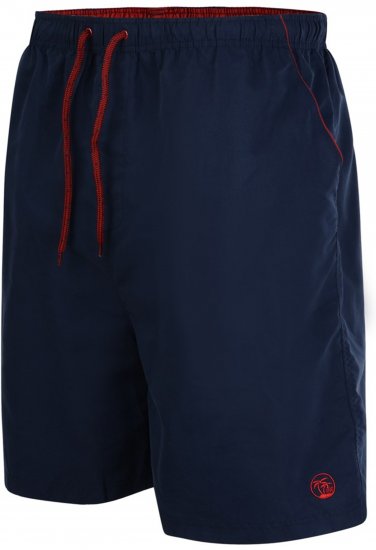 Espionage SW040 Plain Swimshorts Navy - Μαγιό - Μαγιό ανδρικά μεγάλα μεγέθη