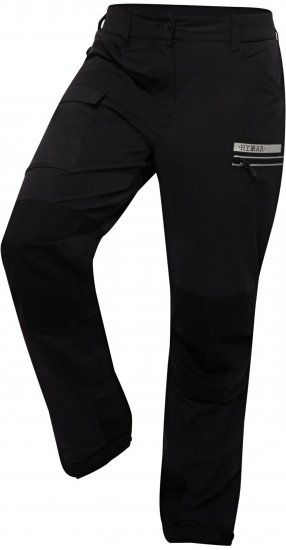 Ulla Popken HYPRAR Multifunctional Durable Inset Trekking Pants Black - Τζιν & Παντελόνια για Γυναίκες σε Μεγάλες Μεγέθη – Plus Size - 
