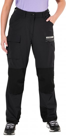Ulla Popken HYPRAR Multifunctional Durable Inset Trekking Pants Black - Τζιν & Παντελόνια για Γυναίκες σε Μεγάλες Μεγέθη – Plus Size - 